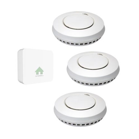 Smarthome set de base FlameStop systéme de détection de fumée
